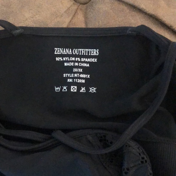 Black bralette Size 2X-3X - Picture 3 of 3